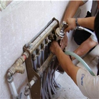 西安长安区地暖清洗,地暖循环泵安装,地暖打压测漏,更换分水器