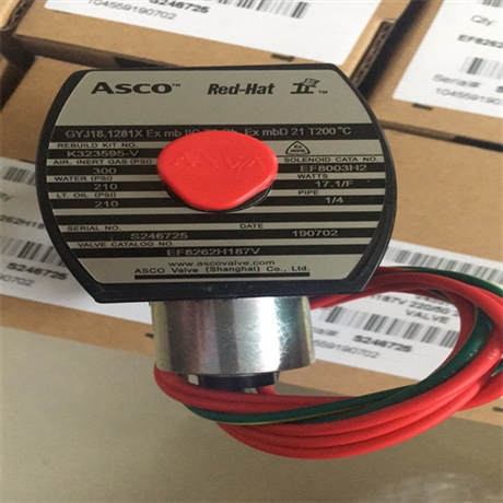 安全隐患ASCO阿斯卡电磁阀EFHC8320G174 125VDC