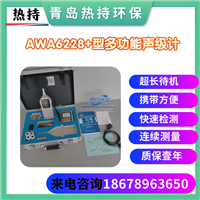   超长待机彩色显示屏 爱华手持款AWA6228+型多功能声级计 噪声