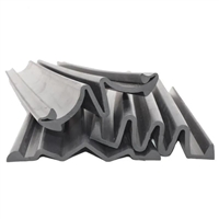 供应W型防水胶条 伸缩缝密封胶条  风琴板橡胶条