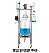 150L框架式双层玻璃反应釜TW-FYF-150 耐高温减压提纯蒸馏反应器