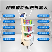 出口无人传送迎宾机器人