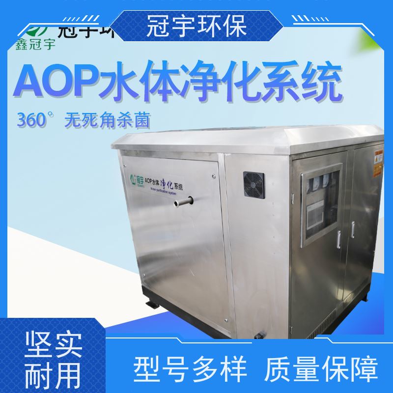 冠宇环保  AOP水体净化设备  GY-AOP-100型 一体式PLC控制柜 全国包邮