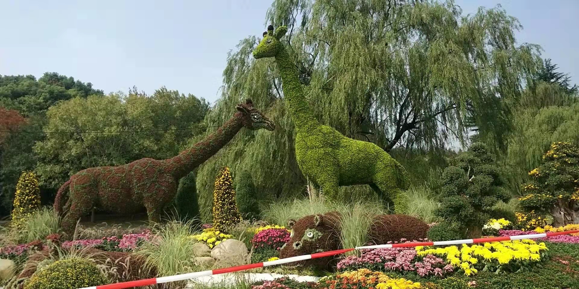 绿管家 城市立体花坛景观绿雕 节庆主题植物工艺品雕塑 来图按需定制