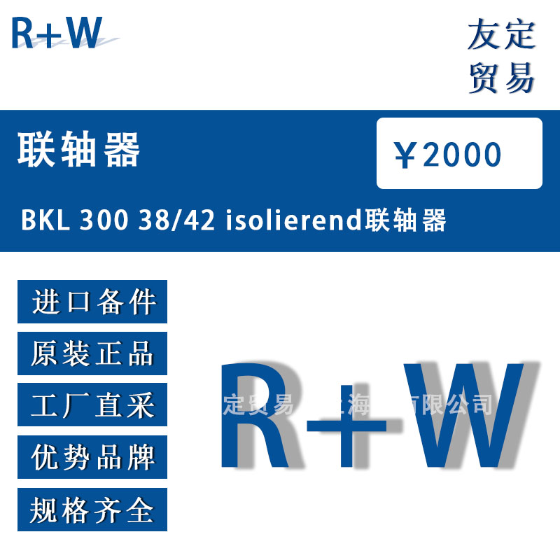 R W BKL 300 38/42 isolierend联轴器 议价