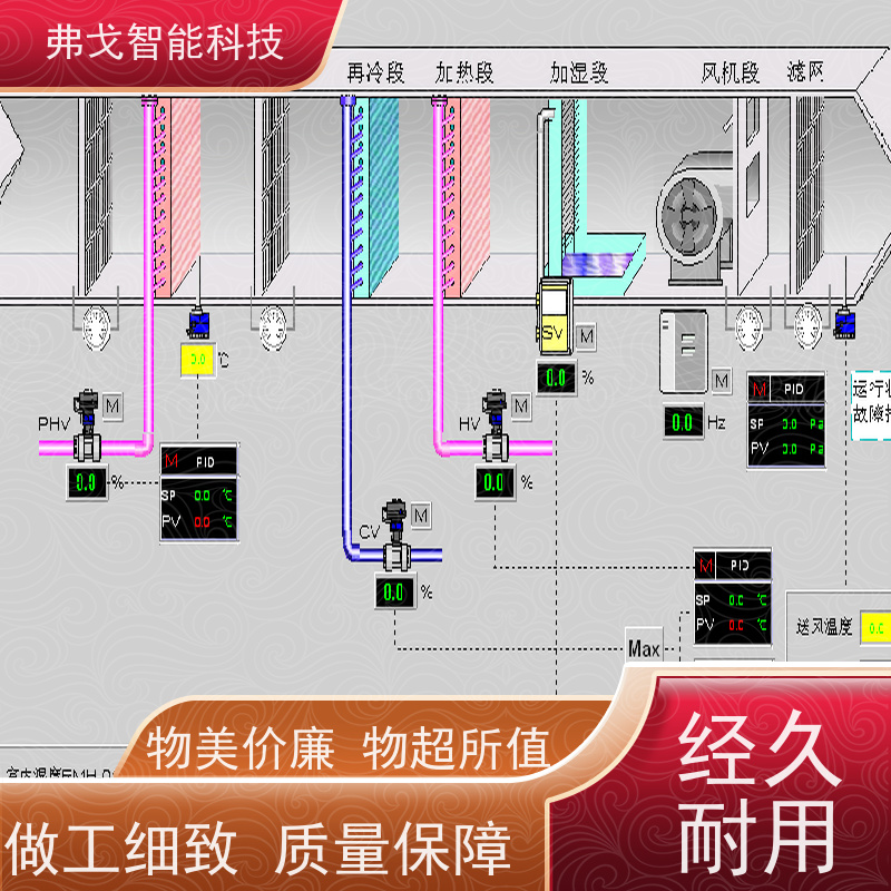 弗戈智能科技志高中央空调系统自动控制系统 智能化管理自动计算费用管理方便 实用性强