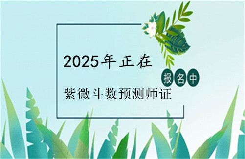 宣城市2025年紫微斗数预测师证书报考条件