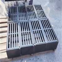 钢板焊接集水箱  桥梁焊接集水箱 镀锌预埋复合篦子 尚国