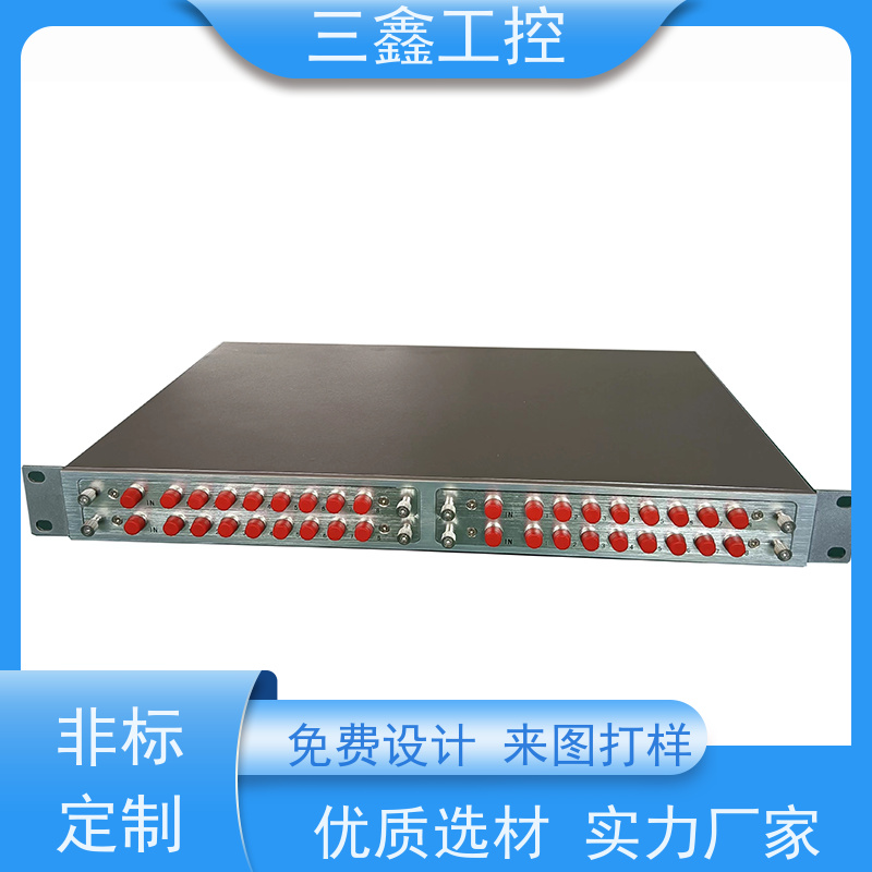 深 圳三鑫1U-4U电力通讯工业机箱 锂电池机柜 可定制加工 交货期快