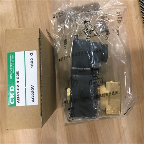 CKD直动式3通电磁阀AB41E4-2G-1-H3LZCN-DC24V