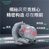 粉尘收集高压环形鼓风机