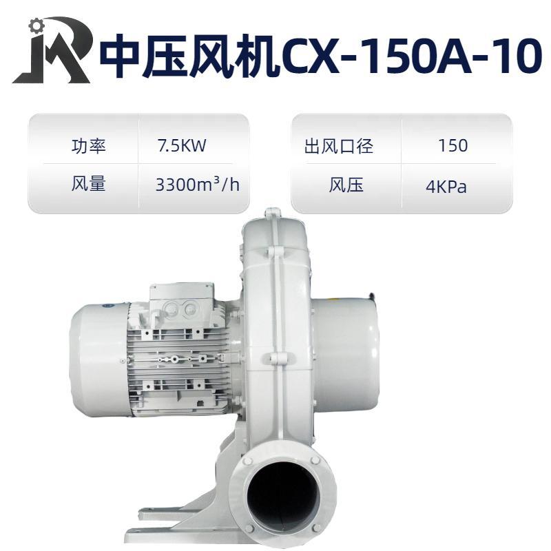透浦式中压鼓风机CX-150A新款超大风量吹吸两用4kw婚礼气模用厂家