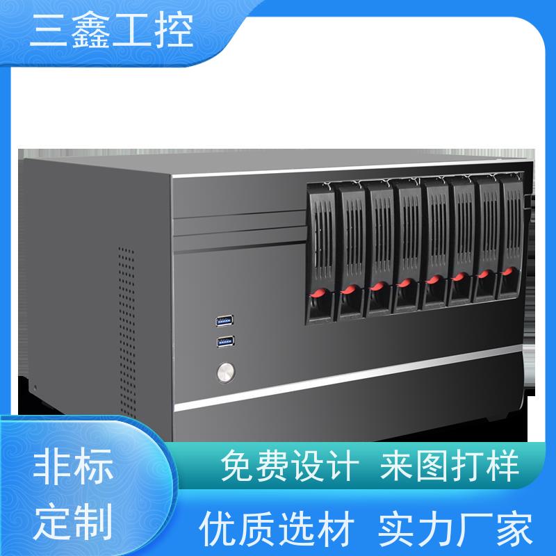 深 圳三鑫3U锂电池机箱 钣金外壳加工 表面阳极氧化 烤漆