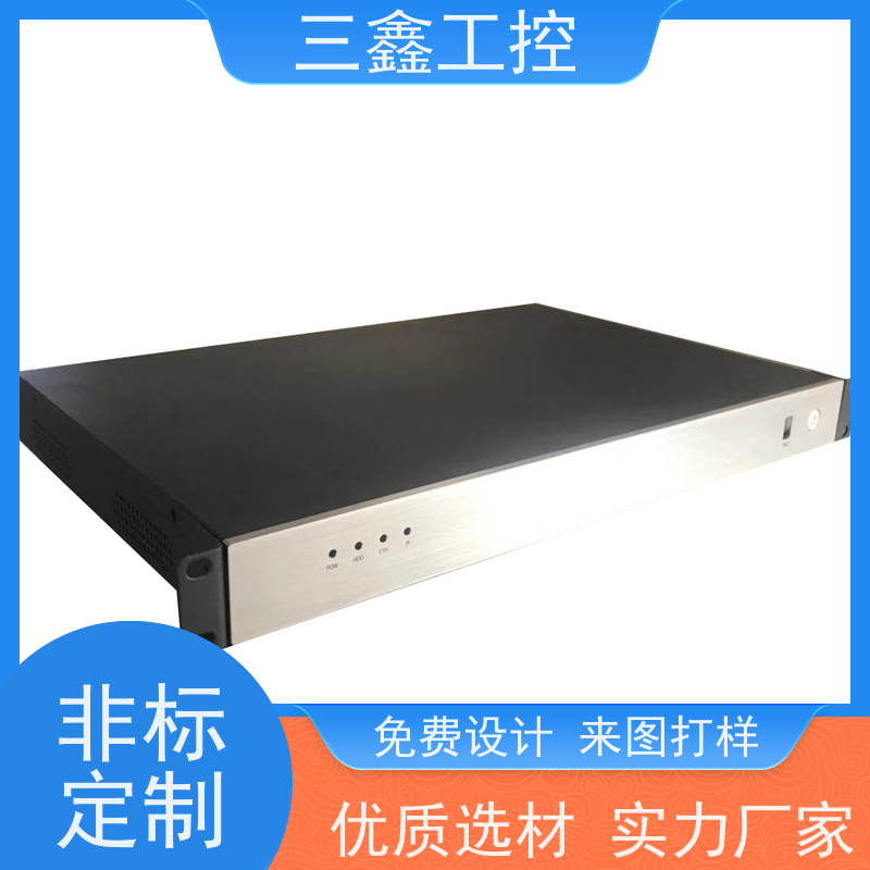 厂家供应上架式铝面板机箱 螺丝机外壳 来图定制加工