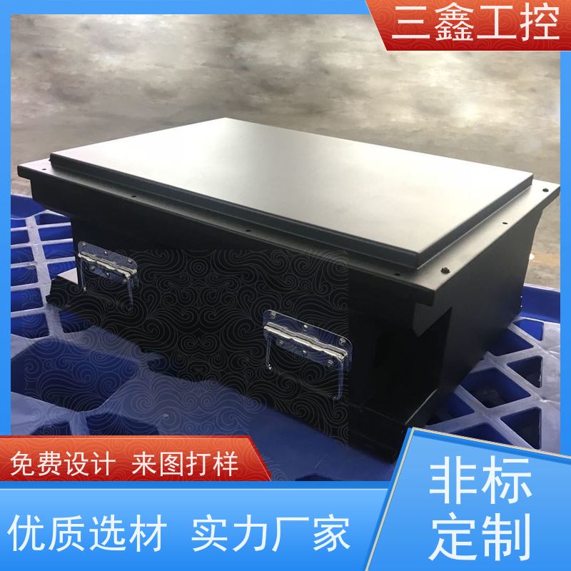 深 圳三鑫嵌入式电力通讯工业机箱 室外机柜 来图定制加工