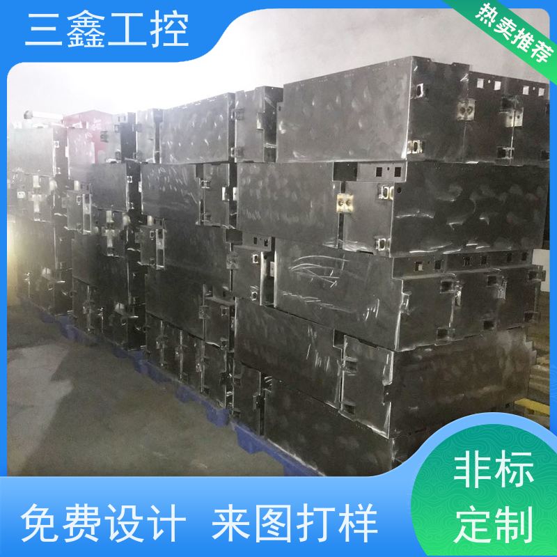 厂家供应1U工控机箱 螺丝机外罩  支持ATX母板 LED指示 USB和PS/2接口 