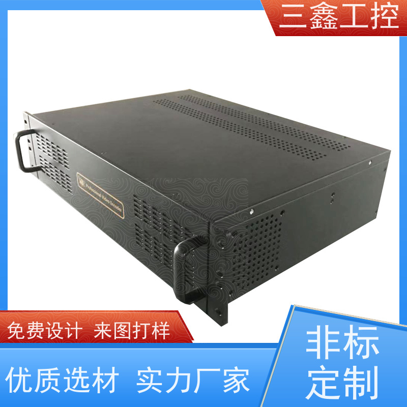 深 圳三鑫4UDVR监控机箱 锂电池机柜 来图定制加工