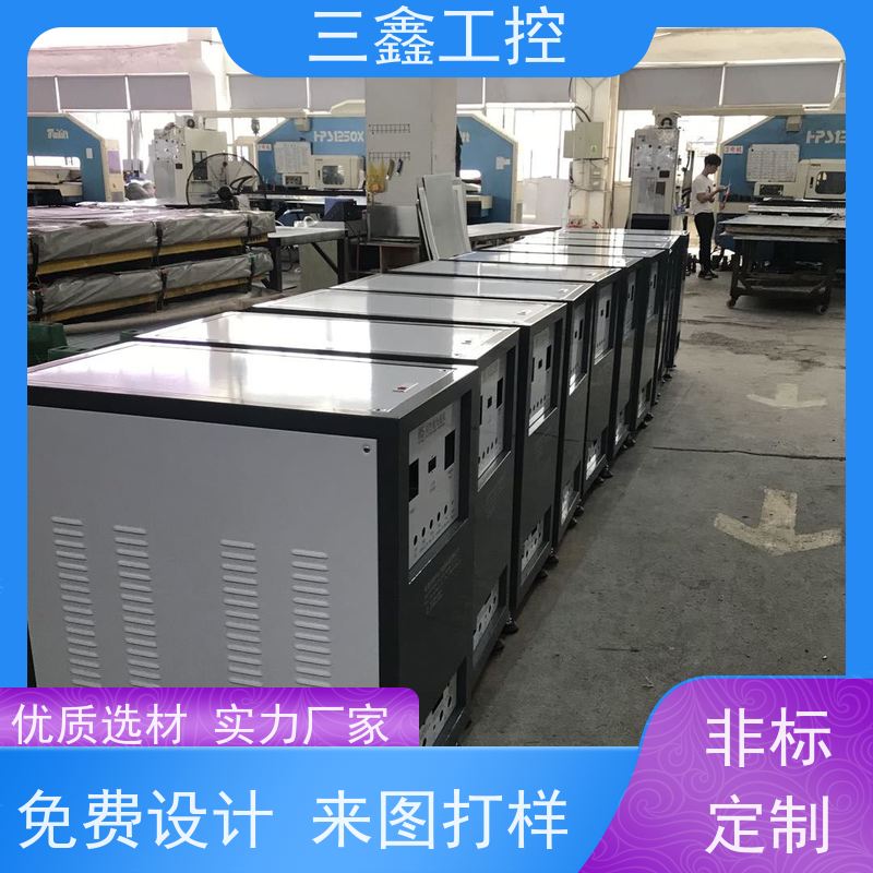 深 圳三鑫3U通讯不锈钢机箱 锂电池机柜 表面阳极氧化 烤漆 