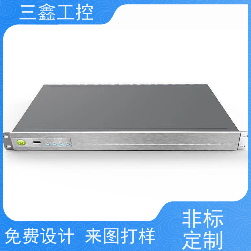 非标定制3U工控机箱 螺丝机外罩  表面阳极氧化 烤漆 