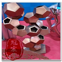 售楼部不锈钢门头天花造型定制 酒店雨篷吊顶异形金属装饰制品