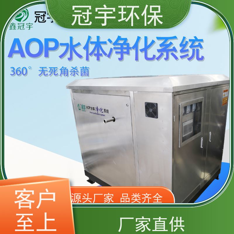 冠宇 进口飞利浦灯管 上门安装  AOP饮用水水体净化设备