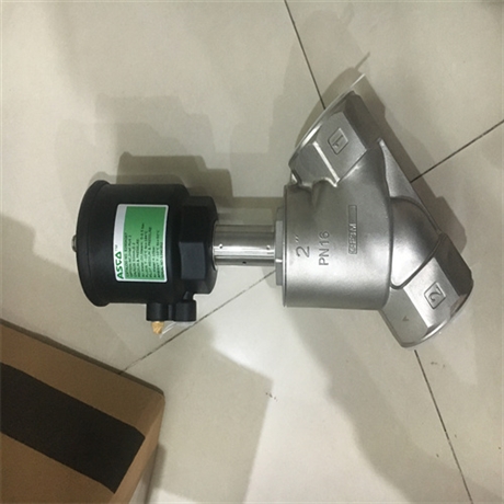 新款ASCO角座阀E290A393VI不锈钢材质