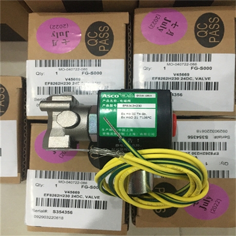 ASCO阿斯卡两位两通密封电磁阀8215G030220/50