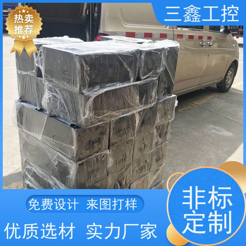 厂家供应3U不锈钢机箱 钣金加工 可按色版订做