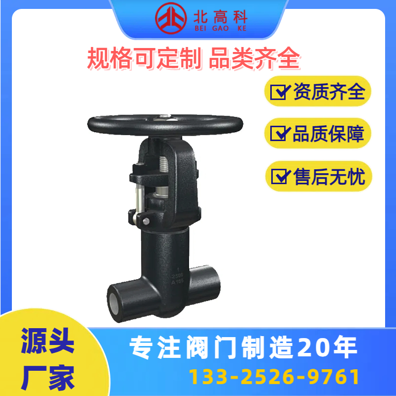 铸钢锻钢闸阀 高温高压自密封内螺纹丝口磅级蒸汽用PZ11H-2500LB