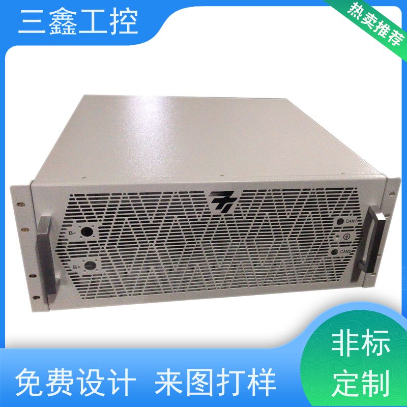 深 圳三鑫2U电力通讯工业机箱 钣金加工 多硬盘位 TY-4UX喷塑工艺