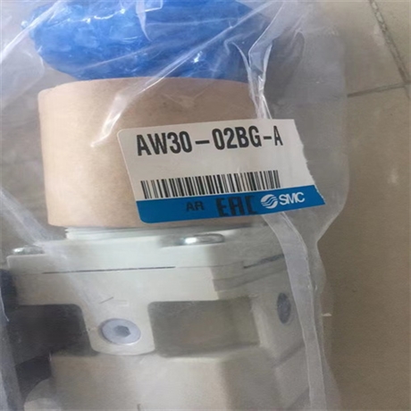 含安装支架及圆形压力表的SMC过滤减压阀AW40-04BG-2N-D