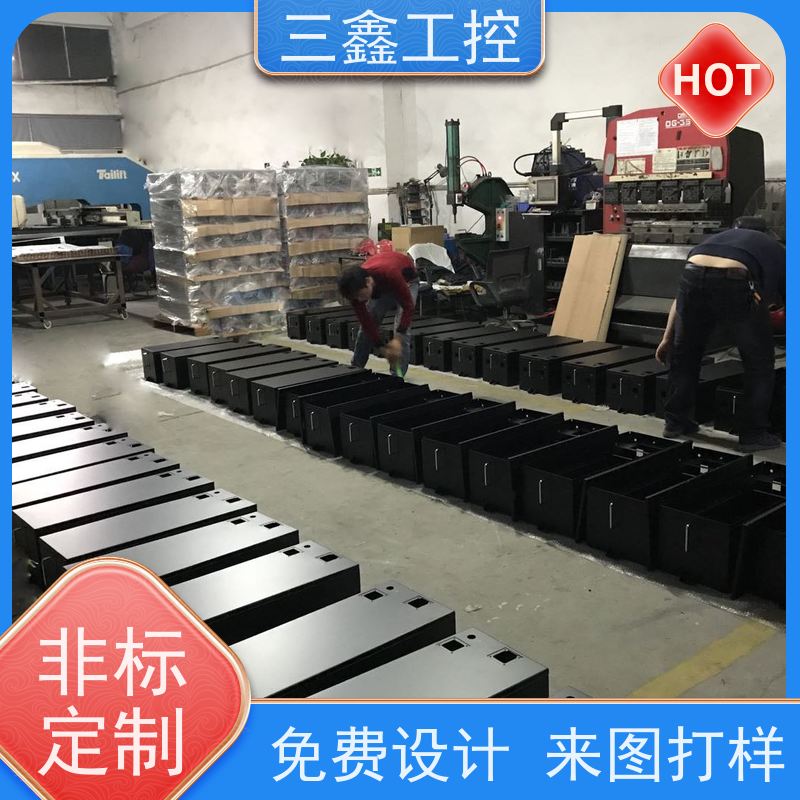 非标定制1U-4U数控机箱 操作箱外壳 多硬盘位 TY-4UX喷塑工艺