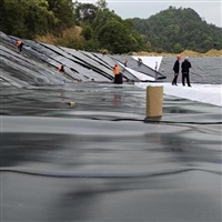 隔离性强环保用GH-2S土工膜 磷石膏渣场封闭覆盖