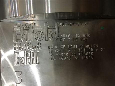 Bifold百弗止回阀PCV-08F-08F-13-023-SA功能