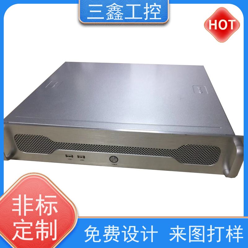 实体工厂3U热插拔机箱 锂电池机柜 表面阳极氧化 烤漆