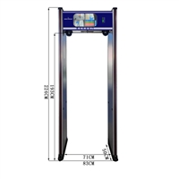 贵阳医院安检门高精度技术设计