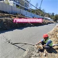 道路路基回填 泡沫混凝土施工 基坑浇筑气泡混合轻质土地