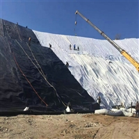 对虾养殖池 3.0mm高密度聚乙烯膜南宁双糙面2.0HDPE膜