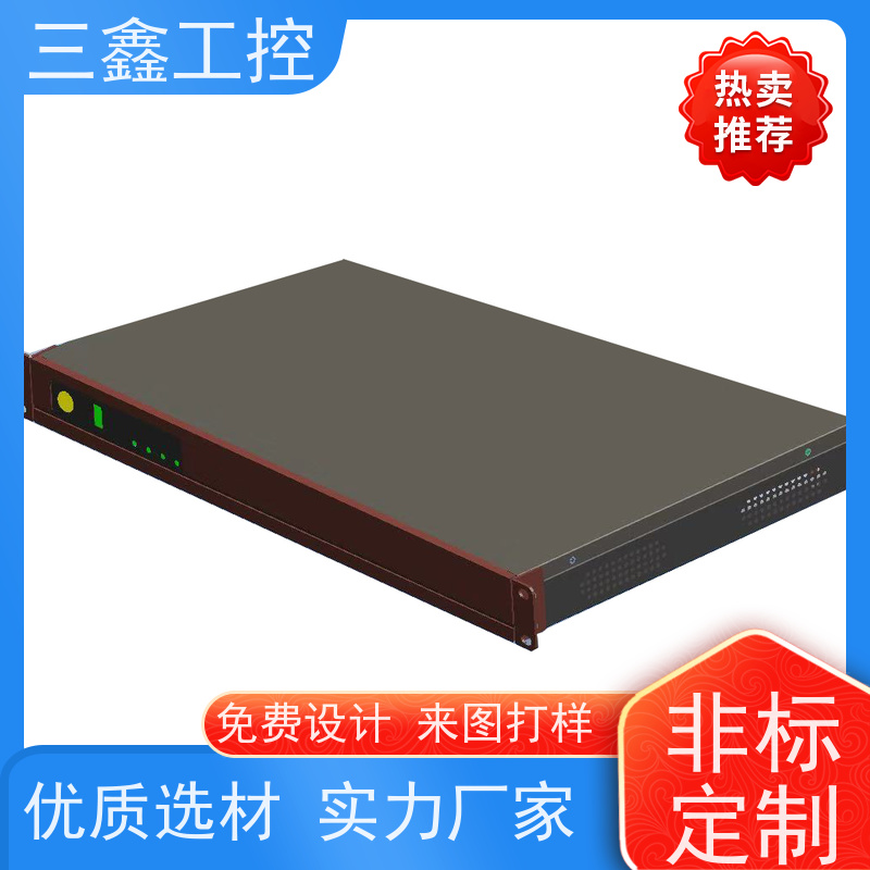 非标定制上架式铝面板机箱 螺丝机外壳 可按色版订做