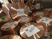 大直径铬锆铜圆盘 C18150铬锆铜合金圆饼