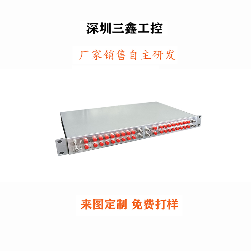 深 圳三鑫上架式仪表仪器机箱 机柜外壳 多硬盘位 TY-4UX喷塑工艺