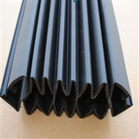 W型防水胶条  三元乙丙风琴式护栏 风琴板密封胶条