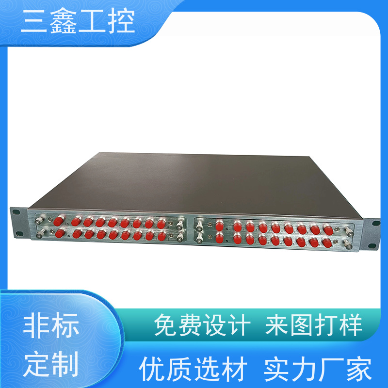 实体工厂1U数控机箱 钣金外壳加工 可按色版订做