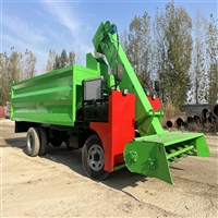 养牛场圈舍刮粪车 粪尿六轮牛粪扒粪车 圈舍自卸式铲粪车