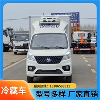 来厂看车包接送 福田祥菱V2 猪肉白条肉钩车 新能源 3米3冷藏车