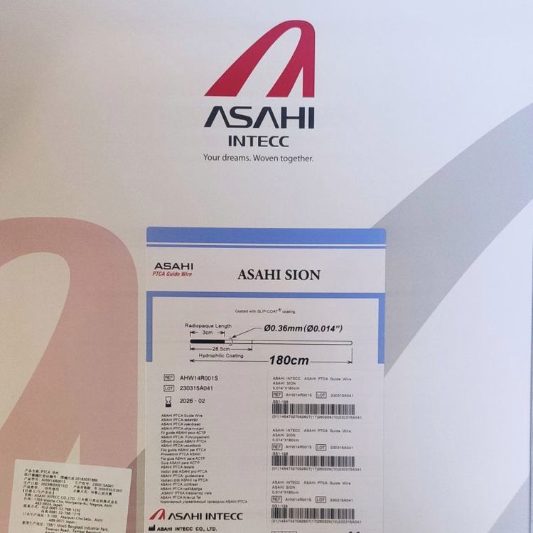 ASAHI朝日 PTCA导丝 Sion AHW14R001S 介入手术耗材