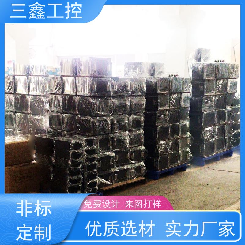 厂家供应1U数控机箱 不锈钢机柜  来图定制加工