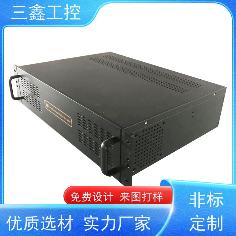 厂家供应机架式DVR监控机箱 机柜外壳 表面阳极氧化 烤漆 