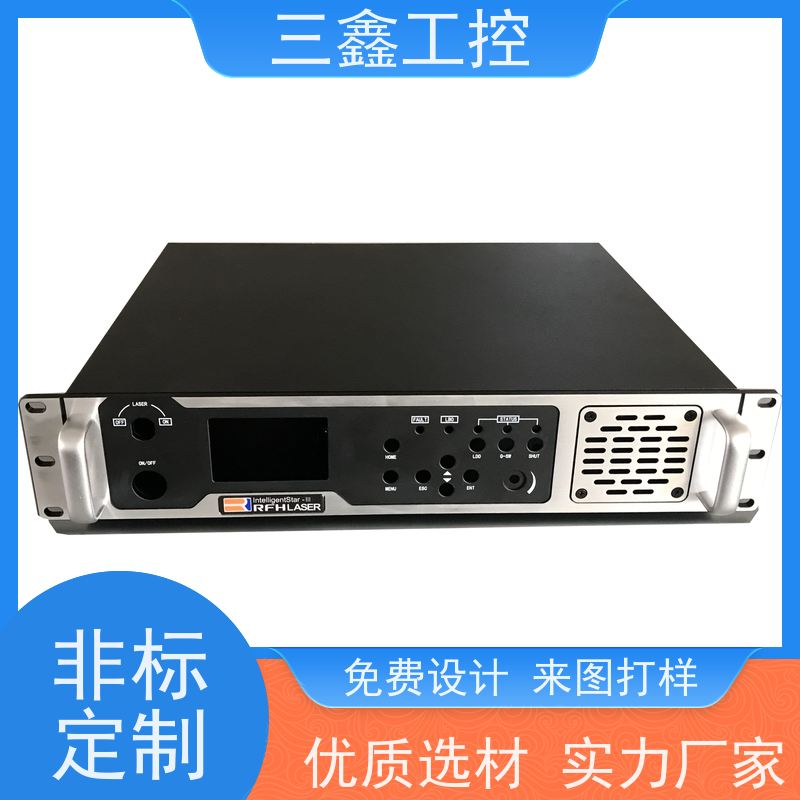 实体工厂1U-4U工业铝机箱 不锈钢机柜  多硬盘位 TY-4UX喷塑工艺