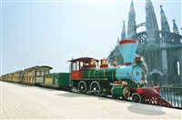 休闲农业复古蒸汽小火车